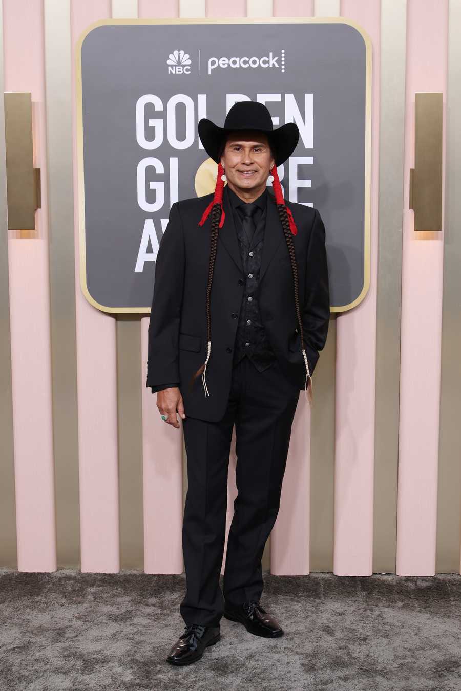 80th Annual Golden Globe Awards - Arrivals beverly hills, california january 10 mo brings plenty attends the 80th annual golden globe awards at the beverly hilton on january 10, 2023 in beverly hills, california photo by daniele venturelliwireimage