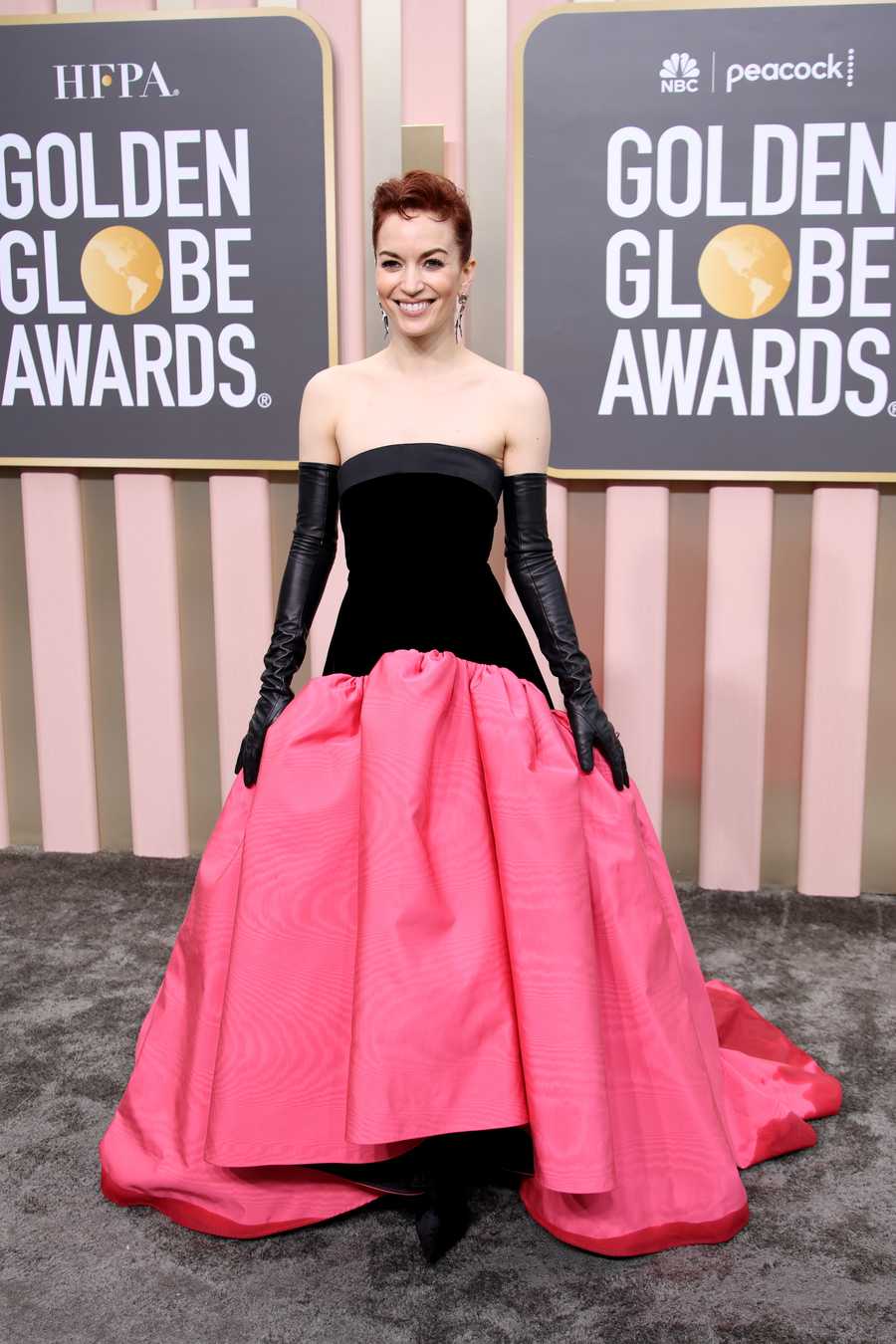 80th Annual Golden Globe Awards - Arrivals beverly hills, california january 10 britt lower attends the 80th annual golden globe awards at the beverly hilton on january 10, 2023 in beverly hills, california photo by daniele venturelliwireimage