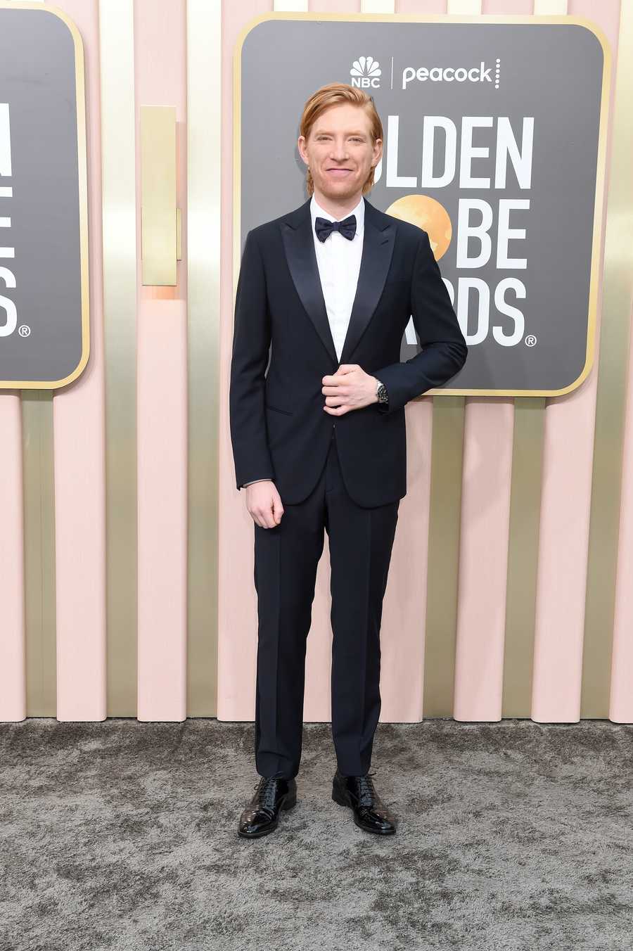 80th Annual Golden Globe Awards - Arrivals domhnall gleeson at the 80th annual golden globe awards held at the beverly hilton on january 10, 2023 in beverly hills, california photo by gilbert floresvariety via getty images