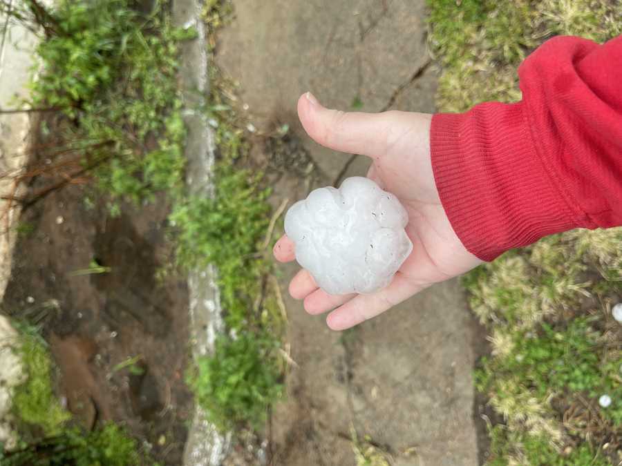 April 27 Hail april 27 hail