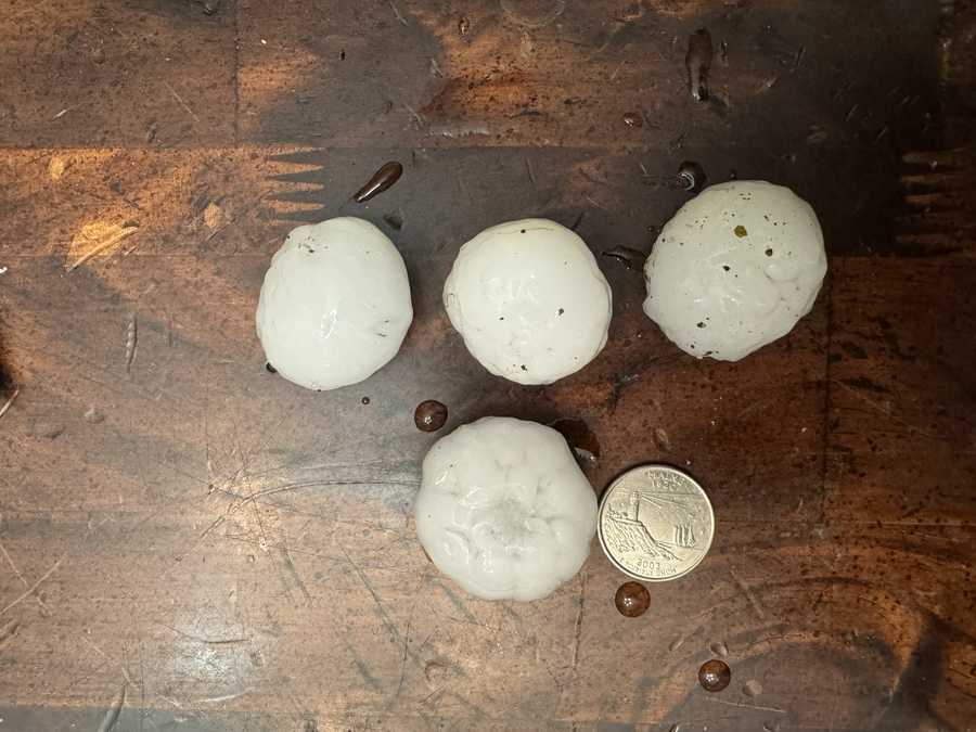 April 27 Hobart Hail april 27 hobart hail