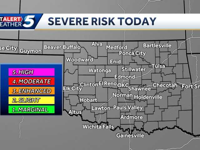 Today's Severe Risk Today's Severe Risk